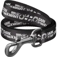 Waudog Dark Knight Hondenlijn / Hondenriem - Nylon - Zwart - Breedte: 15 mm - Lengte: 122 cm