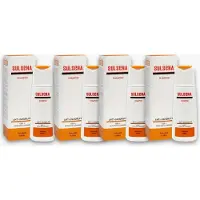 Sulsena 4 x DIEP REINIGENDE EFFECTIEVE ANTI-ROOS Shampoo met Selenium Sulfide voor Elk Haartype Set 4 voor MANNEN en VROUWEN 600 ml
