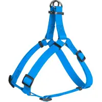 Waudog Waterproof Harnas / Hondentuigje - Collartex - Blauw - Breedte 25 mm - Borstomtrek 60 - 90 cm (GELIEVE ALVORENS BESTELLEN OPMETEN)
