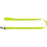 Waudog Waterproof Hondenlijn / Hondenriem - Collartex - Groen - Breedte: 1,5 cm - Lengte: 122 cm - Geschikt voor middelgrote honden