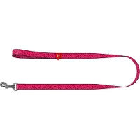 Waudog Watermelon Hondenlijn / Hondenriem - Nylon - Roodroze - Breedte: 2,5 cm - Lengte: 122 cm - Geschikt voor grote honden