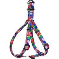 Waudog Vitrage Harnas / Hondentuigje - Nylon - Breedte: 20 mm - Borstomtrek: 50 - 80 cm (GELIEVE ALVORENS BESTELLEN OPMETEN)