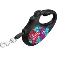 Waudog Rollijn / Hondenlijn - Tape - Summer - Maat: S - Lengte: 5 meter - Geschikt voor honden tot maximaal 15 kg.
