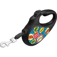 Waudog Rollijn / Hondenlijn - Tape - WoW - Maat: S - Lengte: 5 meter - Geschikt voor honden tot maximaal 15 kg.