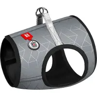 Waudog Reflective Harnas / Hondentuigje - Polyester - Hoog Reflecterend - Gratis QR tag - XS4 - Borstomtrek: 36 - 39 cm - Nekomtrek: 26 - 28 cm (GELIEVE ALVORENS BESTELLEN OPMETEN)