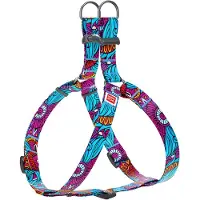 Waudog Summer Harnas / Hondentuigje - Nylon - Breedte: 25 mm - Borstomtrek: 60 - 90 cm (GELIEVE ALVORENS BESTELLEN OPMETEN)