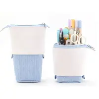 Angoo Pop-Up Etui - uitschuifbare etui - Blauw