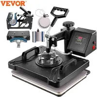 OEM M.A.R.S. Products - Warmte Pers - Transferpers - Warmte Pers - 5 in 1 - Heat Press Machine - Drukpers - Sublimatie Printer - hittepers