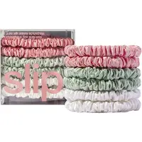 Slip Pure Silk Skinny Scrunchies Haarelastiek 6 st