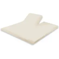 Eleganzzz Splittopper Hoeslaken Perkal Katoen - ivoor 180x210/220cm