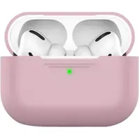 KEYBUDZ Elevate Hoesje – Geschikt voor – AirPods Pro 2 – Gemaakt van premium siliconen – Naadloze pasvorm – Werkt met draadloze opladen – Roze - Roze