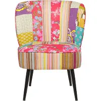 Beliani VOSS - Fauteuil-Multicolor-Polyester