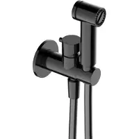Hotbath Mate KHDS2EXT Afbouwdeel Voor Bidetkraan - Gepolijst Zwart Pvd - Messing - Kranen, Douchekranen, Handdouches - 8720847724526 - Kranen, Douchekranen, Handdouches