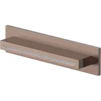 Hotbath Mate M161 uitloop cascade geborsteld koper PVD