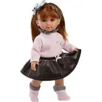 Llorens 53551, Poppenhuis, Geschikt voor: Meisjes, Leeftijd: 3 jaar en ouder, Afmetingen: 350 mm, Kleur: Beige, Kleur: Meerkleurig, Kleur: Roze