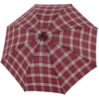 Doppler Paraplu Burgund Rood Beige - Fiberglass - Dsn 103 cm - Lengte 79 cm - Doppler