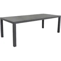 Van der Garde Tuinmeubelen VDG President tuintafel 220 x 100 cm.