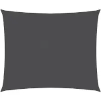 vidaXL Zonnescherm rechthoekig 2,5x3,5 m oxford stof antracietkleurig