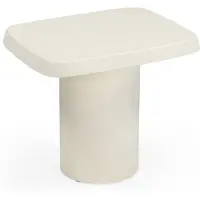 Giga Meubel Bijzettafel Carly Beige 53cm