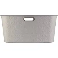 Curver Softex wasmand 45 liter taupe