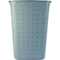 Curver Softex wasbox met deksel 56 liter blauw-groen