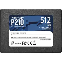 Patriot P210 - SSD 2,5" - 512GB SATA III 500MB/s Lezen 400MB/s Schrijven