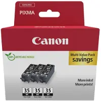 Canon Inktcartridge PGI-35 triple pack Zwart Multipack