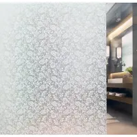 Wicotex Raamfolie barok semi transparant 45 cm x 2 meter statisch - Raamstickers