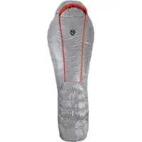 Nemo - Trekking slaapzakken - Coda Mens 25/35 Titanium voor Unisex - Maat Short - Grijs