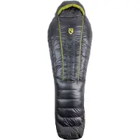 Nemo - Trekking slaapzakken - Coda Mens 10/20 Goodnight Gray voor Heren - Maat Short - Grijs