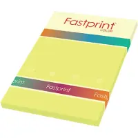 Fastprint Quantore Kopieerpapier -100 A4 120Gr Geel
