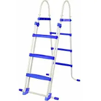 Swim Essentials Zwembadtrap Kunststof - Donkerblauw - 107 Cm