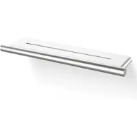 DECOR WALTHER Doucherek Bar DA RVS Geborsteeld Wit