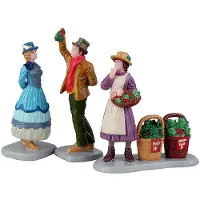Lemax - Jouw Under The Mistletoe Set Of 3 Kerst koopt je goedkoop bij Warentuin.