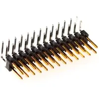 MPE-Garry 12 0088 001 05 - 80 polige PCB contactstrip met 2,54 mm rastermet 2,54 mm raster