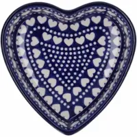 Bunzlau Castle Ovenschaal Hart Blue Valentine (720 ml)