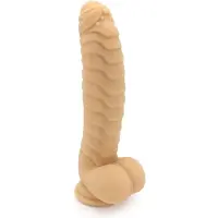 Kiotos COX - Siliconen Dildo 22 x 5 cm - Lichte Huidskleur