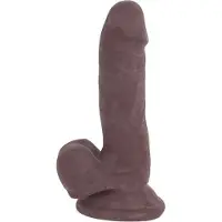 Kiotos COX - Dildo 15 x 3 cm - Bruin