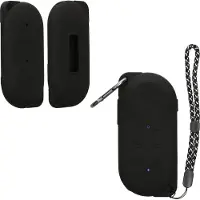 Kwmobile hoes geschikt voor Rokid Station (AR Glasses) - Siliconen anti-slip hoes voor afstandsbediening in zwart