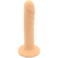 Kiotos COX Siliconen Dildo 18 x 3 cm - beige