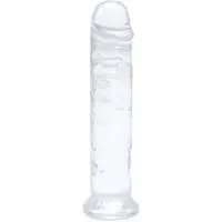Kiotos COX Clear - Dildo 06 - Transparante Dildo Met Zuignap - Lengte 160 mm - Diameter 30 mm