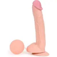 Kiotos COX Squirting Dildo 28 x 4.8 cm - blanke beige