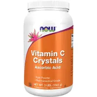 Now , Vitamine C Kristallen, 3 lbs (1361 g)
