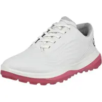 Ecco LT1 White/Bubblegum 38 Golfschoenen voor dames