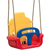 Swing King Swingking Groeischommel Geel/rood/blauw