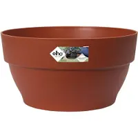 Elho Vibia Campana Schaal 27 - Bloempot voor Buiten - Ø 27.0 x H 14.0 cm - Brique