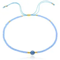 Deja Jewels Deja Armband Miyuki Glas kralen - Blue