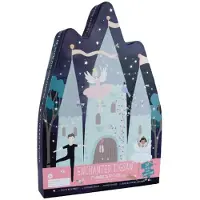 Floss & Rock - Enchanted 20pc "Castle" Shaped Jigsaw with Shaped Box - (42P6326)