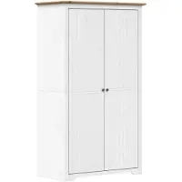 The Living Store BODO Kledingkast - 101 x 52 x 176.5 cm - Frans ontwerp