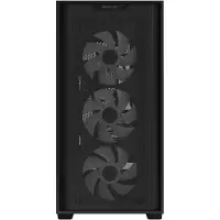 Asus A21 PLUS Zwart - behuizing - mini tower behuizing - zwart